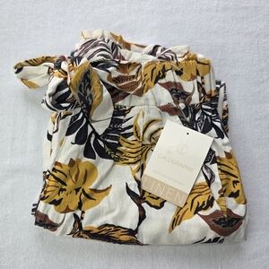 NEW Calligraphie Linen Pants - Size S